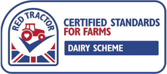 Certified standards for farms - dairy scheme logo,