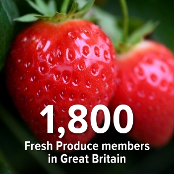 1,800 fresh produce members in great britain